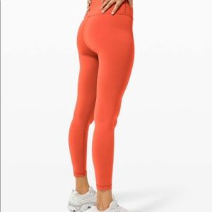 NWT lululemon Train Times HR Tight 25” PPYC